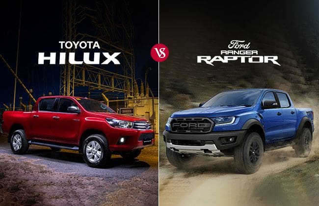 Toyota Hilux vs Ford Raptor